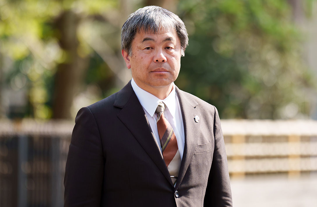 福井中学校 校長先生