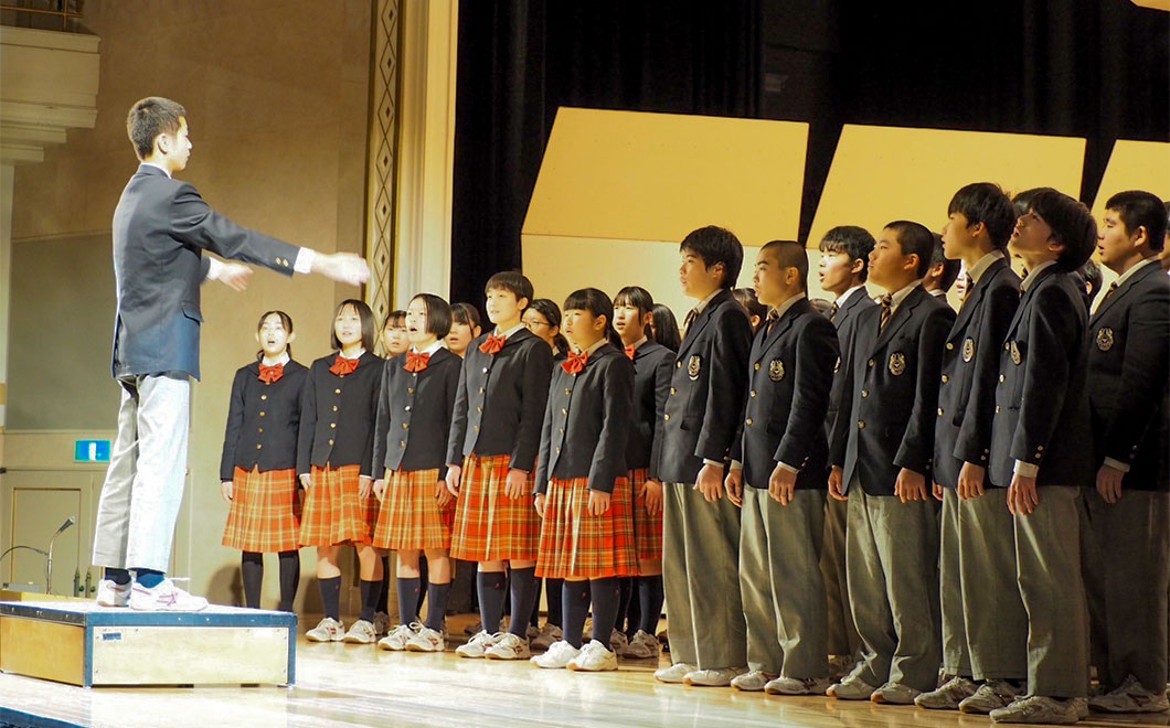 合唱コンクールの写真