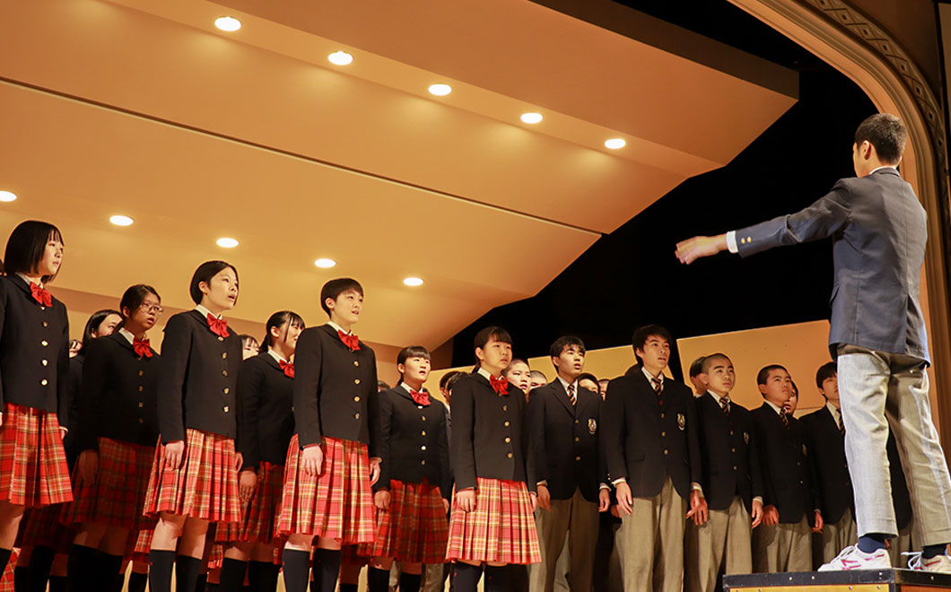 合唱コンクールの写真