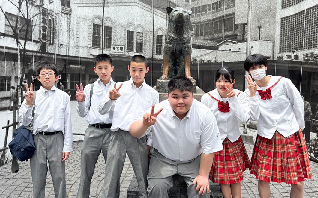 修学旅行の写真