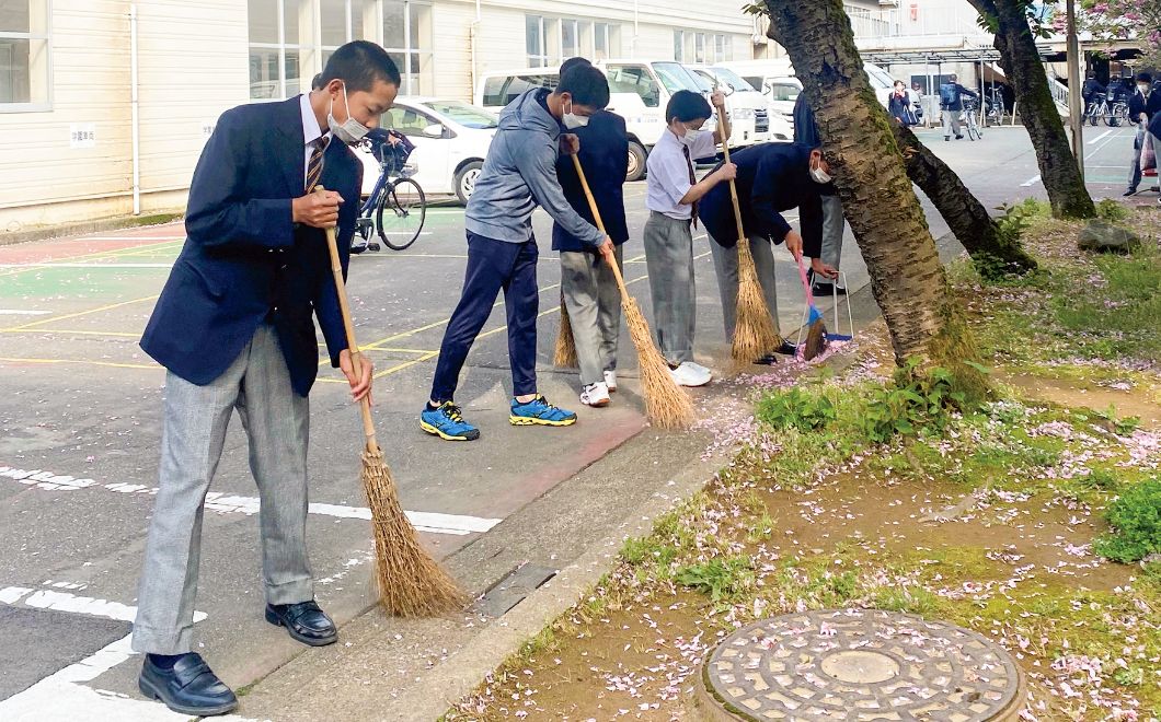 ボランティア活動の写真