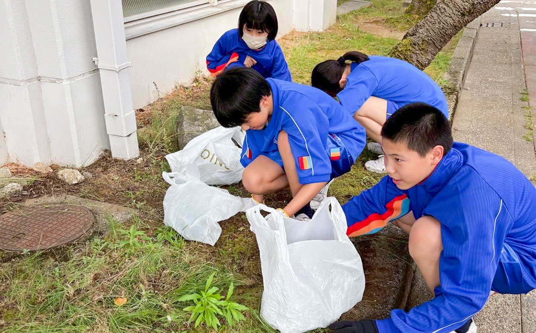 ボランティア活動の写真