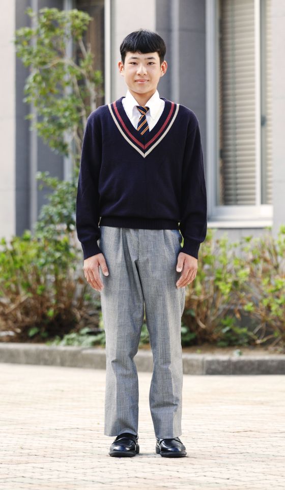 福井中学校 制服 秋バージョン