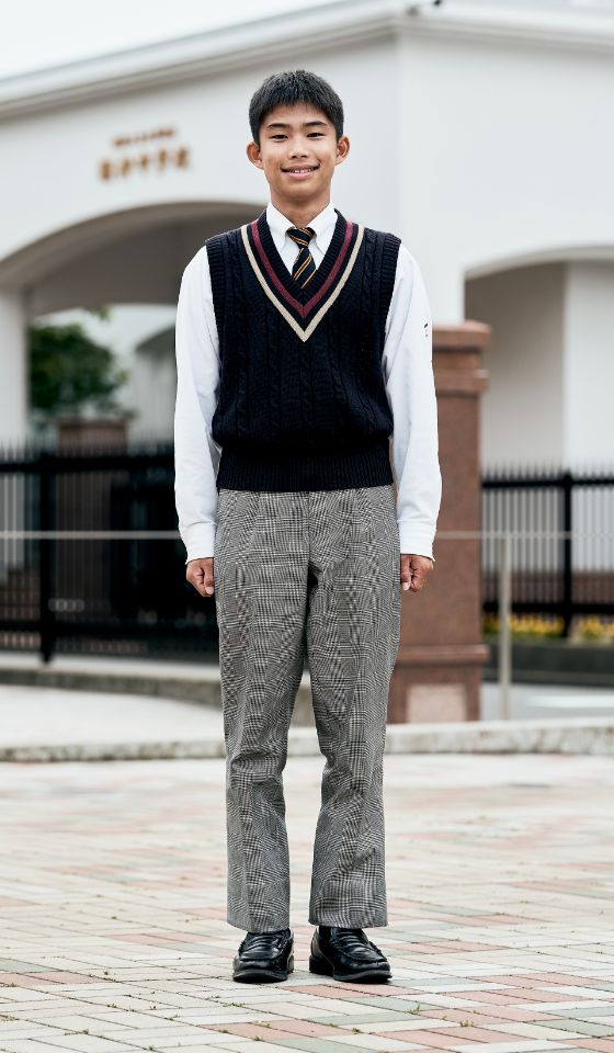 福井中学校 制服 春バージョン