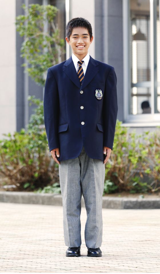 福井中学校 制服 冬バージョン